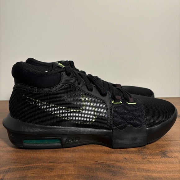 Nike Other - NIKE LEBRON WITNESS 8 Black White Volt Basketball Shoes FB2239-002 Men's Sz 11.5